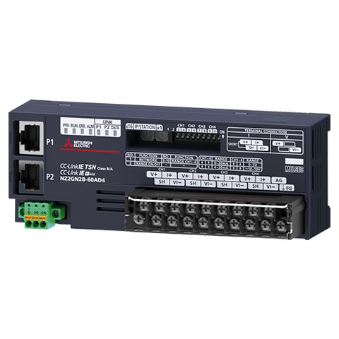 アナログ入力ユニット ネジ端子台タイプ NZ2GN2B-60AD4｜ アナログI/O ...