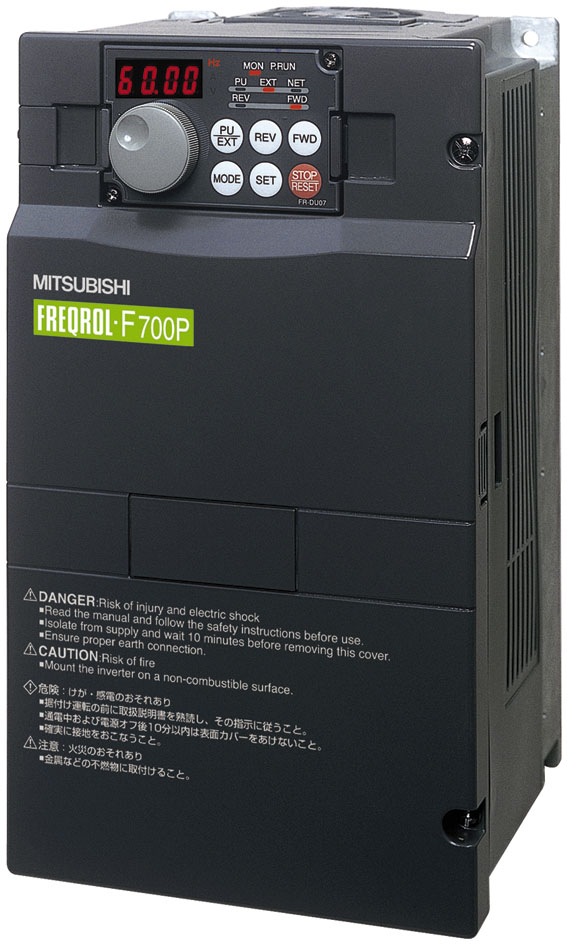 三菱汎用インバータ FREQROL-F700Pシリーズ（FR-A7NC)｜ 三菱電機株式 